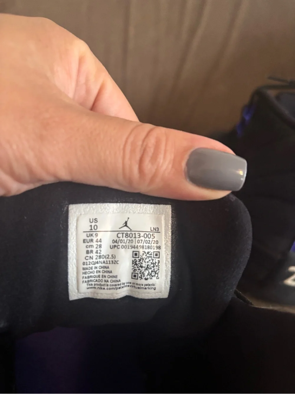 Air Jordan 12 “Dark Concord” (CT8013-005)
